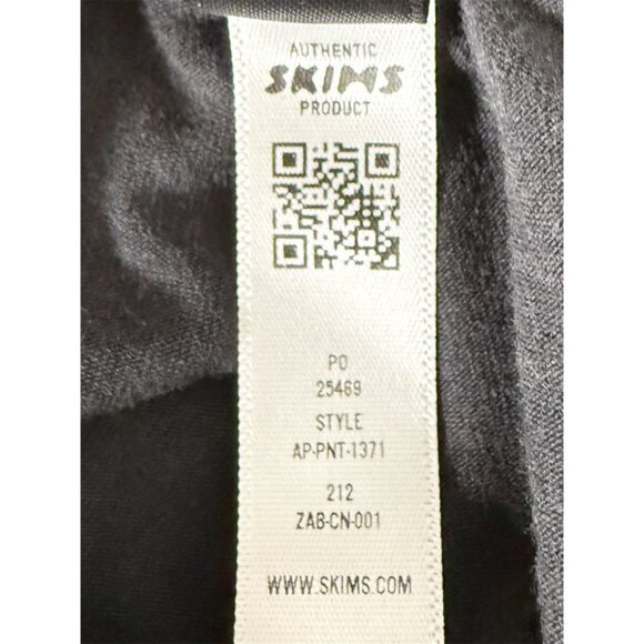 Skims Boyfriend Loose Pant Onyx Black Size S - Picture 7 of 11